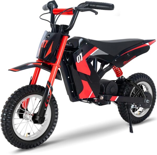 EVERCROSS EV12M Motocross Électrique pour Enfants Moto avec Moteur 300W (Rouge)